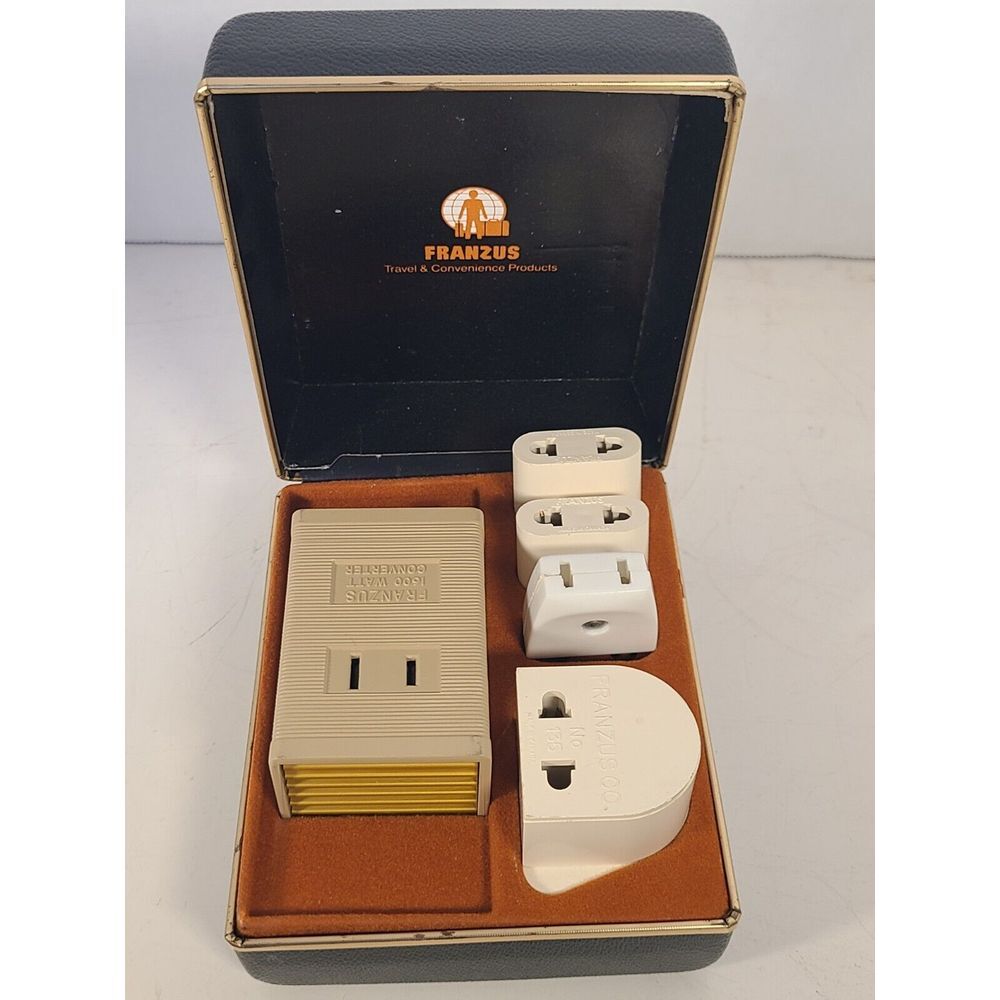 Franzus CA-1600 Watt Extra Power Travel Converter Kit